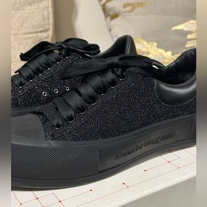 Authentic Alexander McQueen Deck Lace-Up Plimsoll